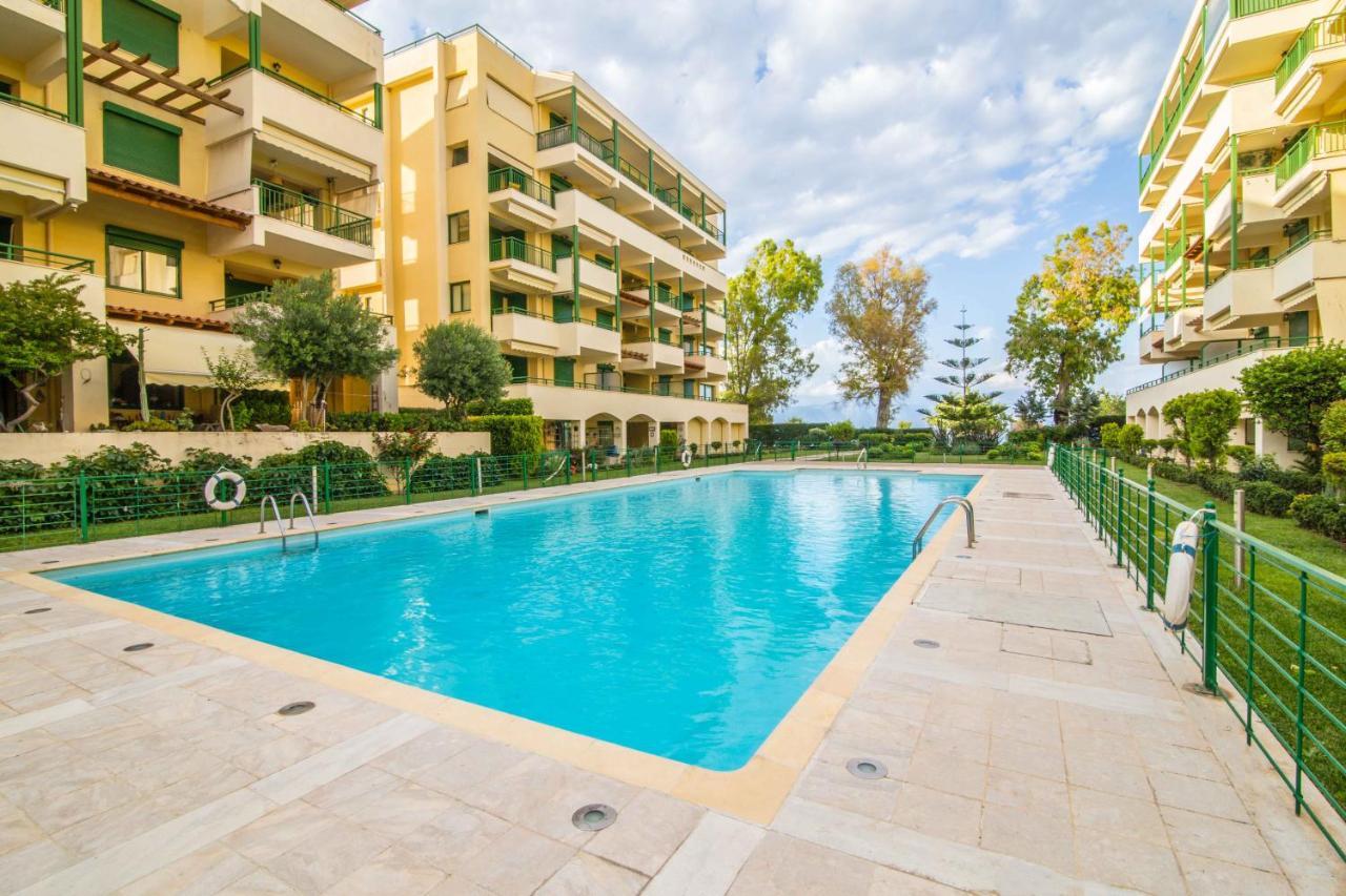Вилла Aqua Vista Casa At Ксилокастро Экстерьер фото