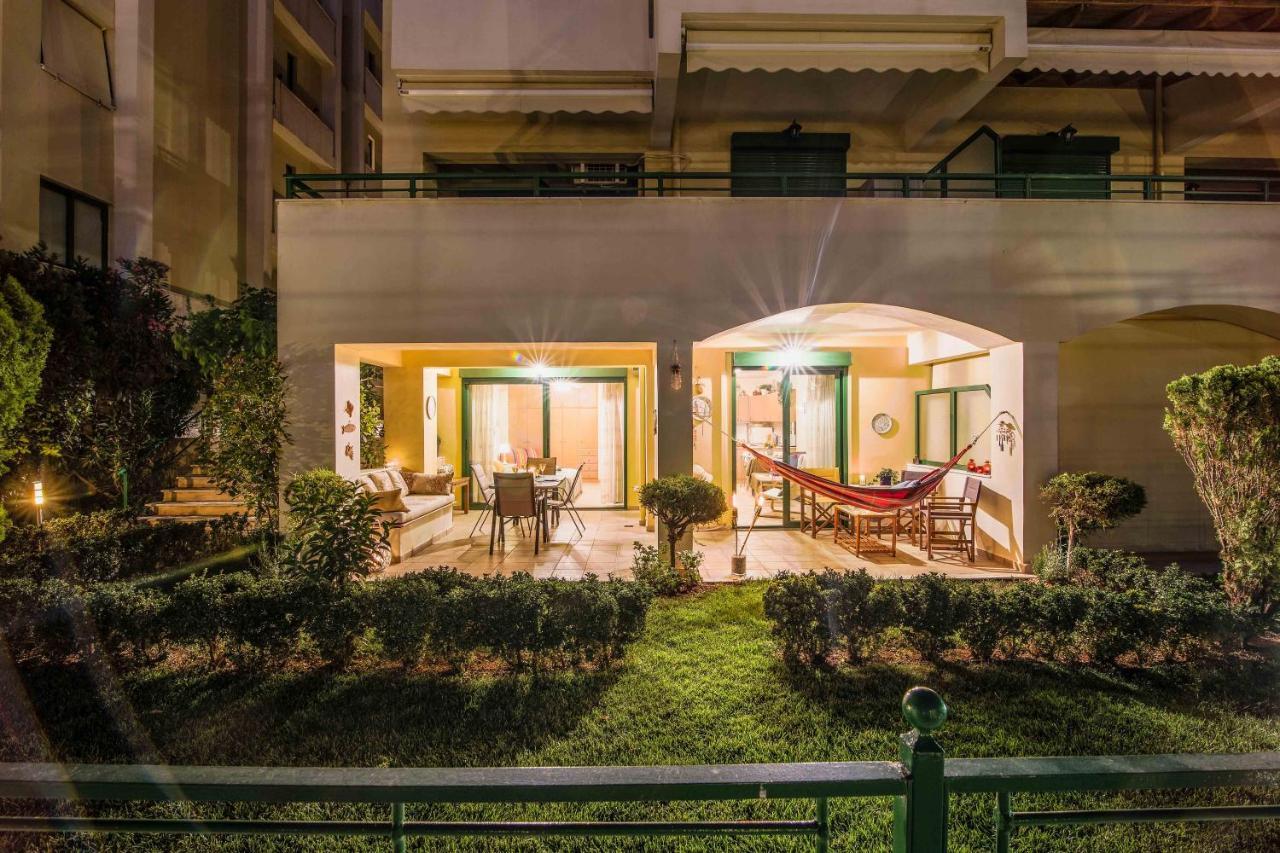 Вилла Aqua Vista Casa At Ксилокастро Экстерьер фото